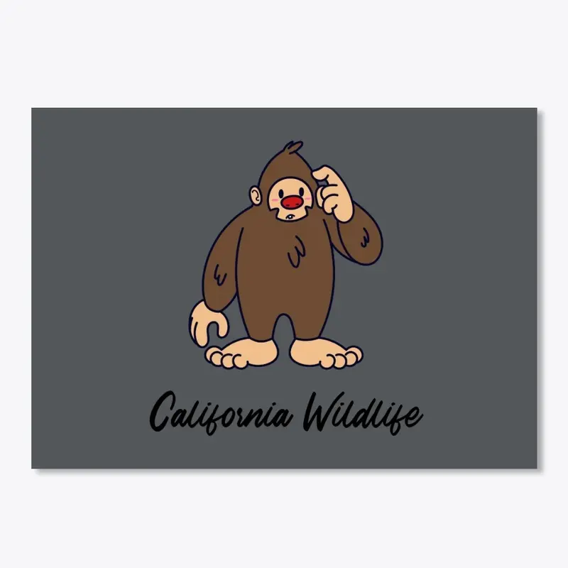 California Wildlife Bigfoot