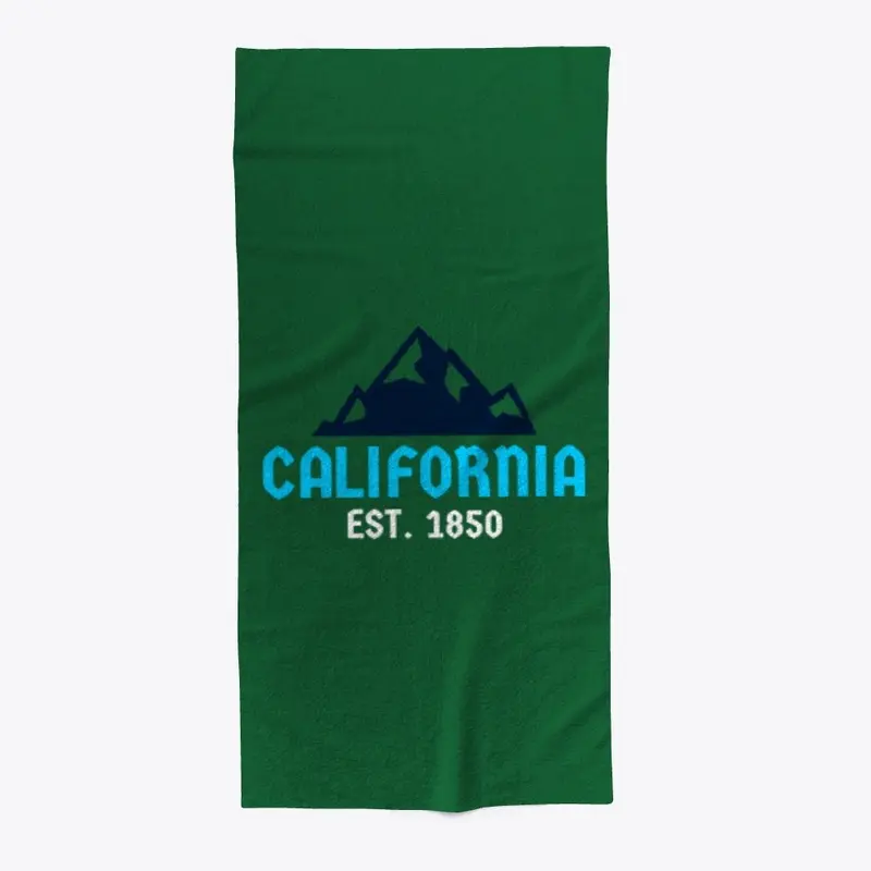 California Est. 1850 Mountains